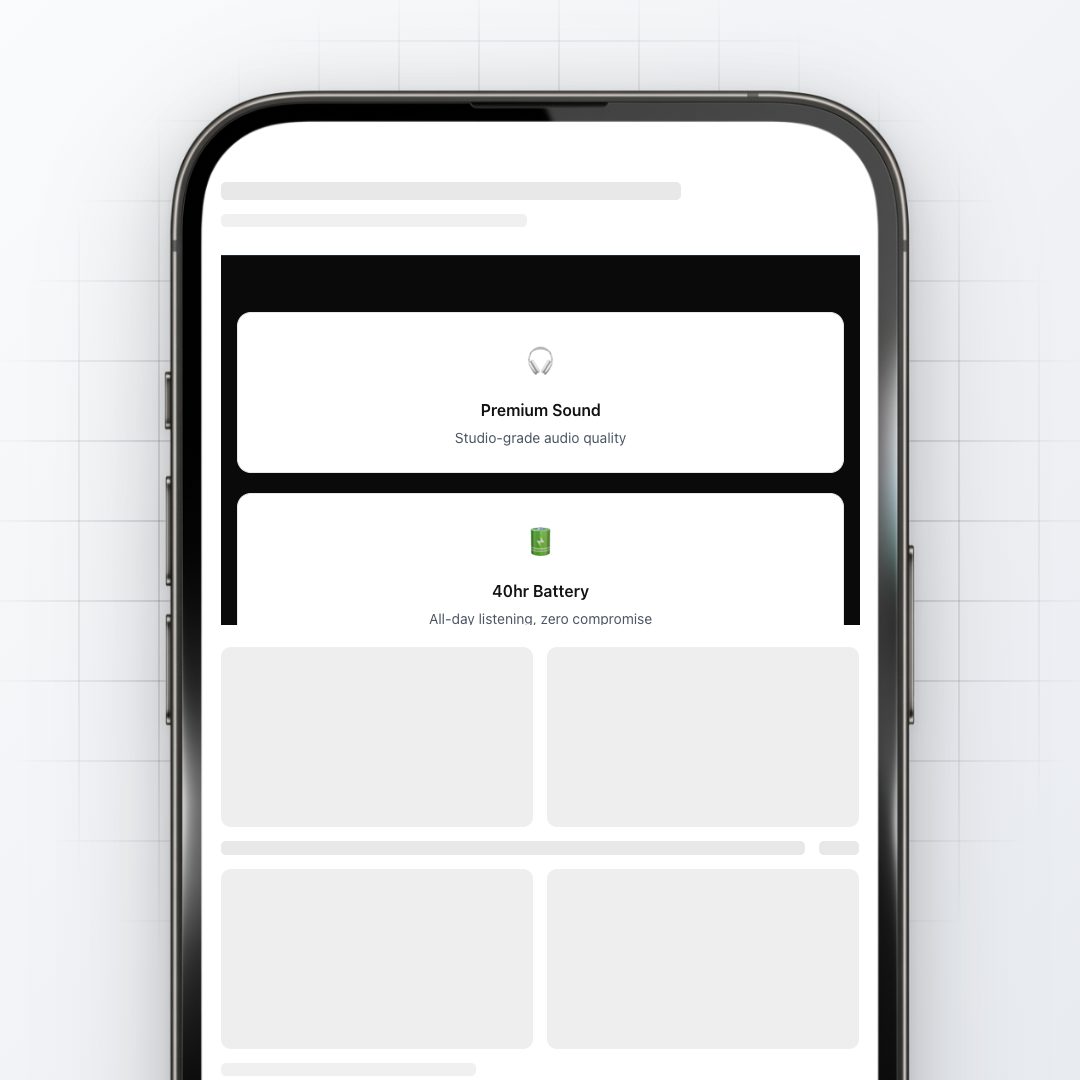 Feature Highlight section preview