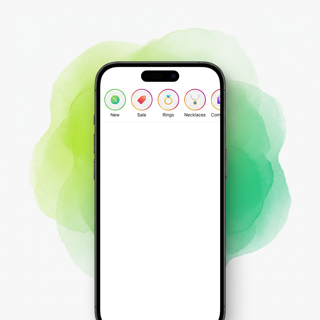 Circle Menu Section Preview