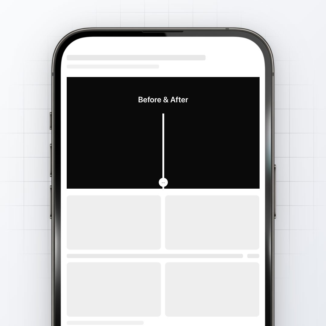Before/After Slider