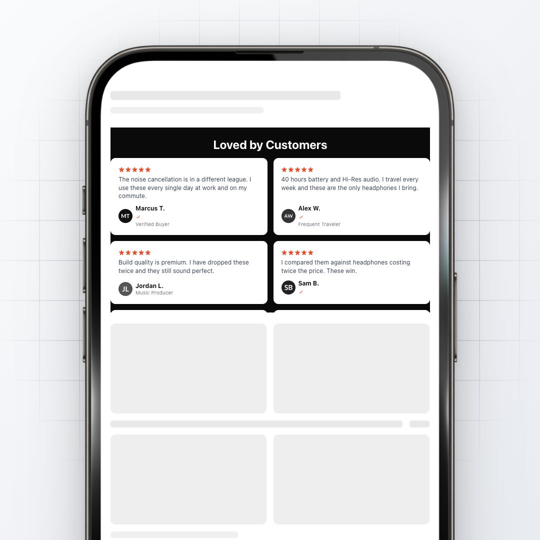 Testimonials Grid